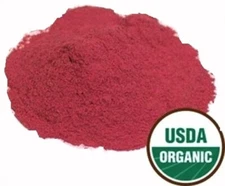 Beet Root Powder Organic Beta vulgaris rubra Heart Blood Pressure 2 4 6 oz 1 LB