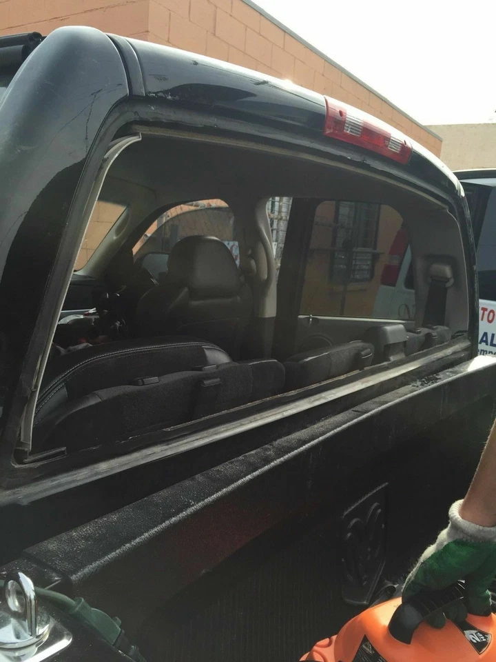 Fit 02-08 Dodge Ram 1500 03-09 2500 3500 4500 5500 Stationary Back Window Glass - Изображение 2 из 4