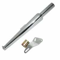 FüR Royal Enfield Goldstar EndschalldäMpfer Ohne Baffle Gec