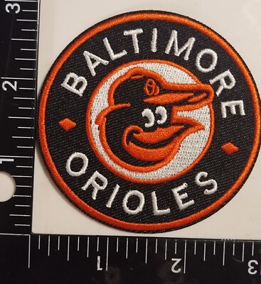 BALTIMORE ORIOLES IRON ON PATCH 02