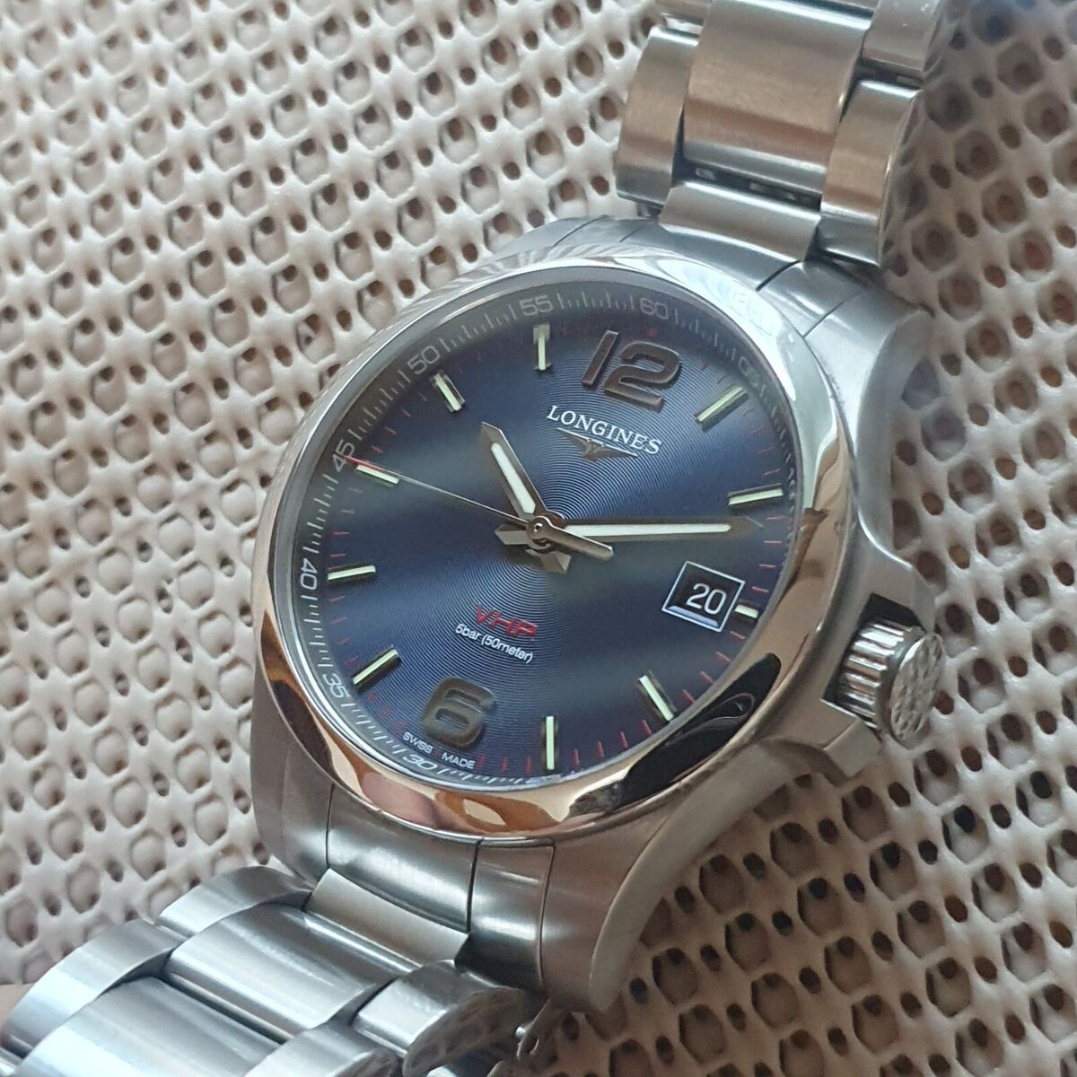 Longines Conquest VHP L37164966 Men's watch Blue Dial/ Full Longines Conquest VHP L37164966 Men's watch Blue Dial/ Full