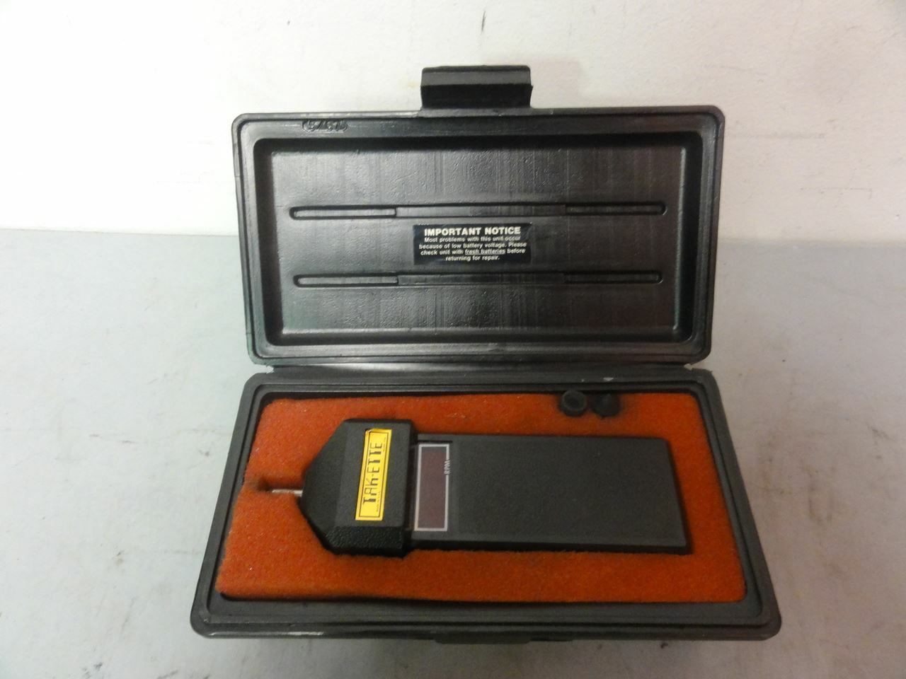 Ametek Tak-Ette 1716 Digital Tachometer In Case