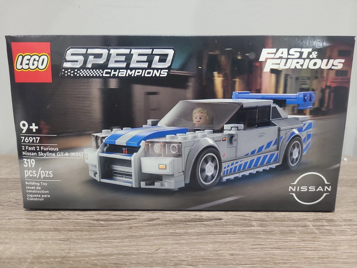 New LEGO Speed Champions 2 Fast 2 Furious Nissan Skyline GT R 76917 Sealed BOX