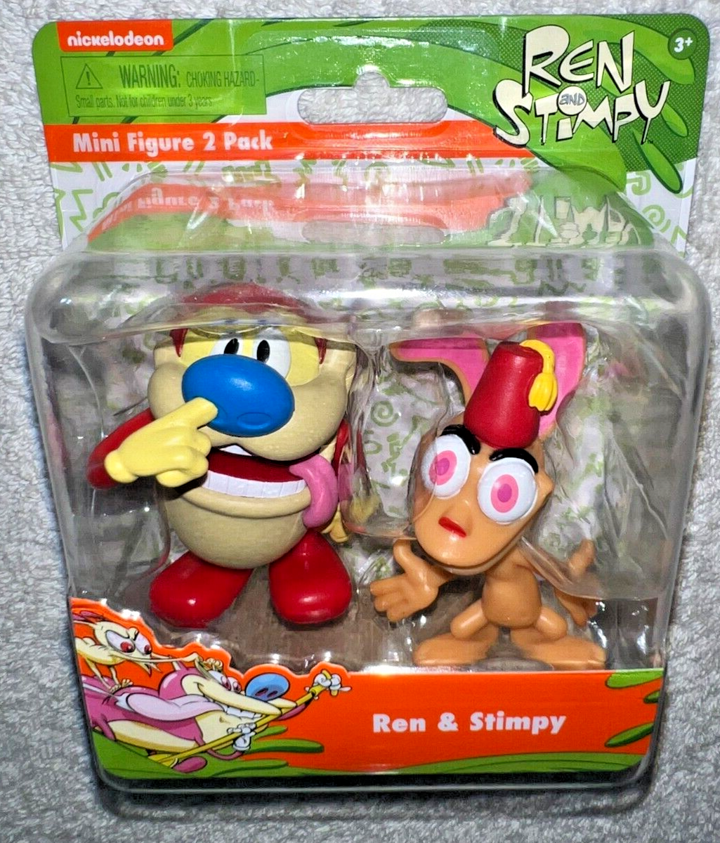 Ren and Stimpy アクションフィギュア 2体セット