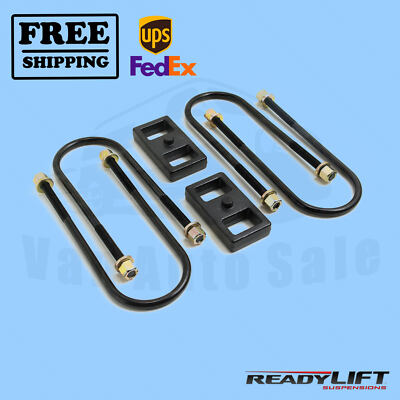 Suspension Leaf Spring Block Kit Rear 1'' lift ReadyLift for Ram 3500 2011-2019