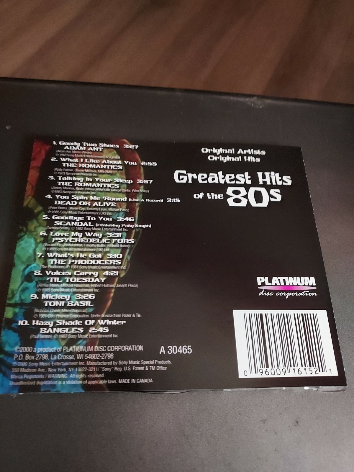 Great Hits of the 80's, Vol. 3 by Various Artists (CD, Jul-2000 ...