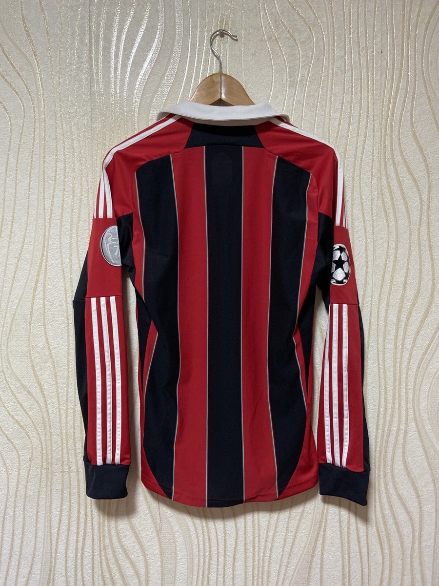 MILAN 2012 2013 HOME SHIRT JERSEY LONG SLEEVE ADIDAS W38560