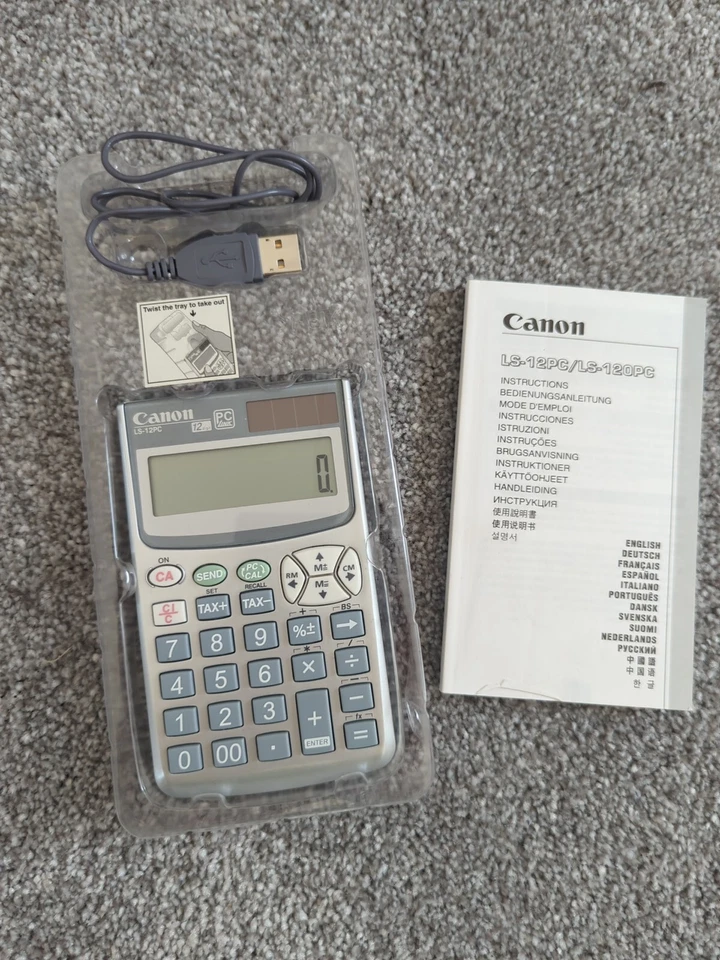 Canon LS-120PC Scientific Calculator - Image 3 of 4