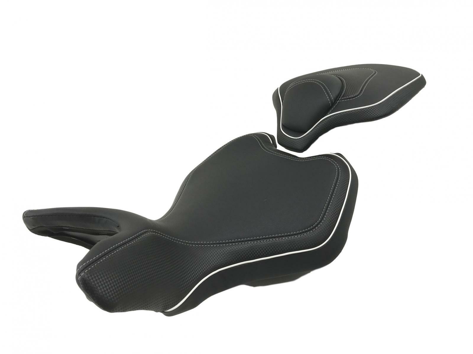 Housse de selle haut de gamme Top Sellerie noire pour MV Agusta 2014-2020