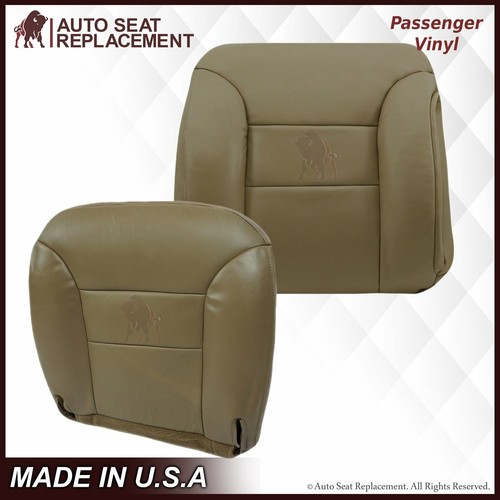 1995 To 1999 GMC Sierra & Chevy Tahoe Suburban Synthetic Leather Seat Cover Tan - Picture 13 of 17