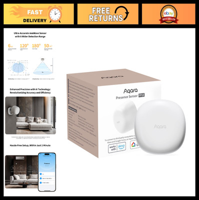Zigbee Motion Sensor - mmWave Radar Presence Detector, AI Learning, Smart Home C