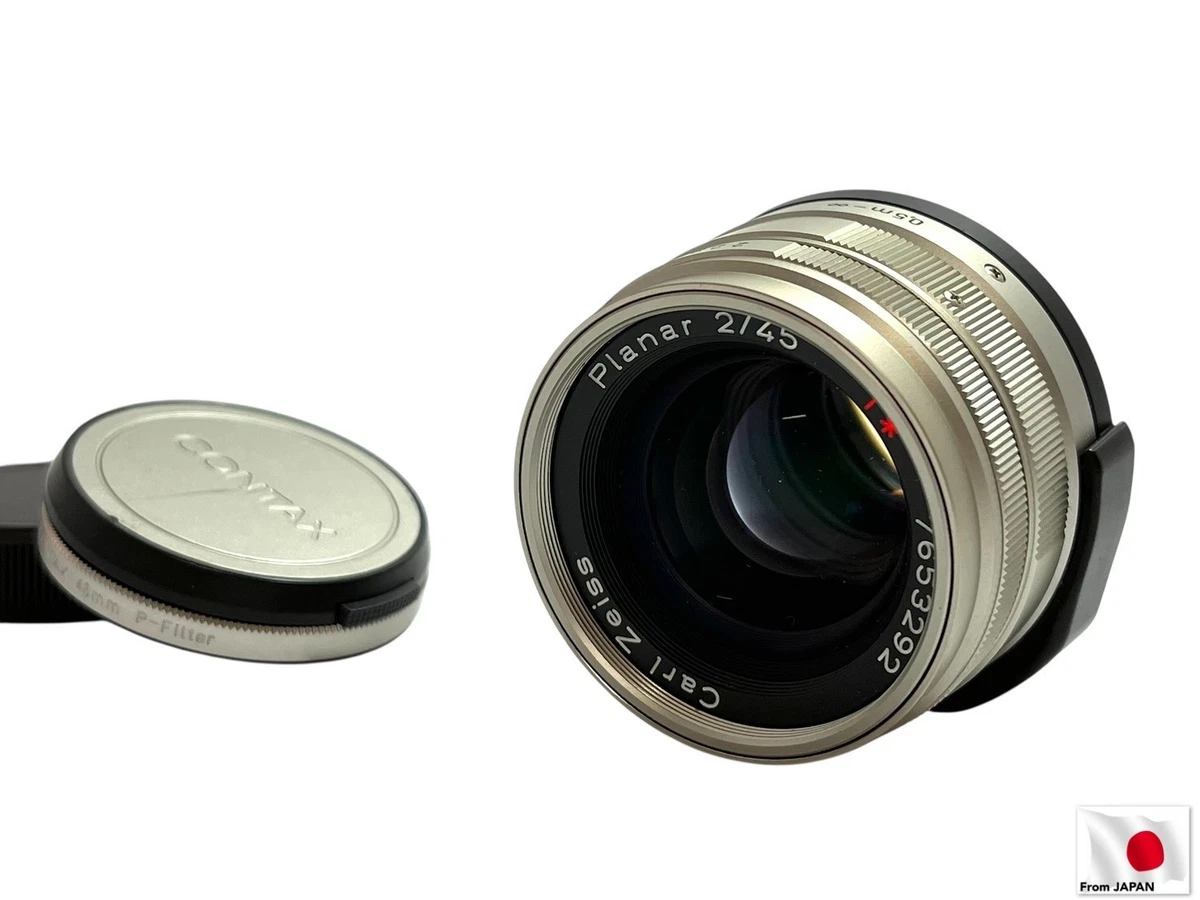 ZEISS Planar T* Camera Lenses for Contax 45mm Focal for sale | eBay