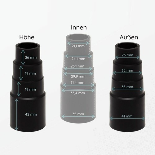 Adapter Saugadapter Verbindungsschlauch Schlauchadapter Adapter Zubeh?r - Bild 19 von 24