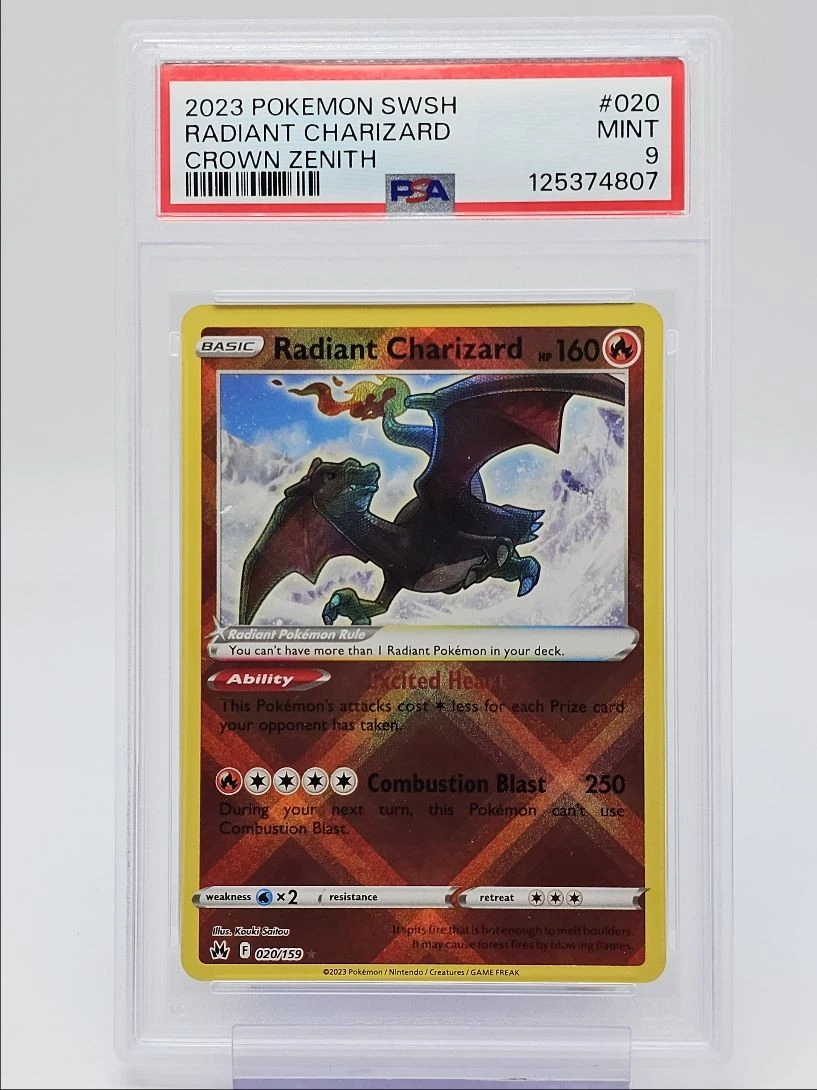Radiant Charizard Pokémon TCG Cards for sale | eBay