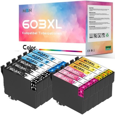 Patronen für Epson 603 XL XP-2100 XP-2150 XP-3100 XP-3155 XP-4155 WF-2840DWF