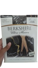 Vintage Berkshire Ultra Sheers Stockings Size 4