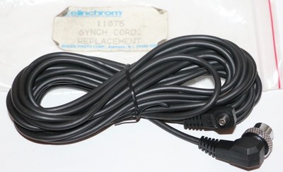 Elinchrom 11075 OEM Sync Cable PC-EL Amphenol 5m New Old Stock Free USA Ship