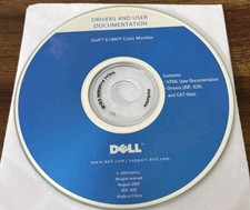 Drivers and User Documentation for Dell E196FP Color Monitor Disc Only Free Ship