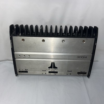 JL Audio 300/4 Slash Series 4-Channel Amplifier   Class A/B SQ Car Amp Read Desc
