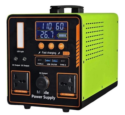 Portable outdoor camping power supply, 1115Wh backup power supply, output power