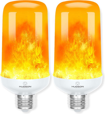 Hudson LED Halloween Bulbs - Flame Effect, 4 Mode Upside down & 3W Flicker - E26