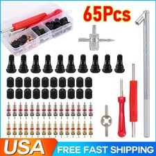 65pcsset Valve Stem Installation Remover Repair Tool Puller Car Tire Plug Core