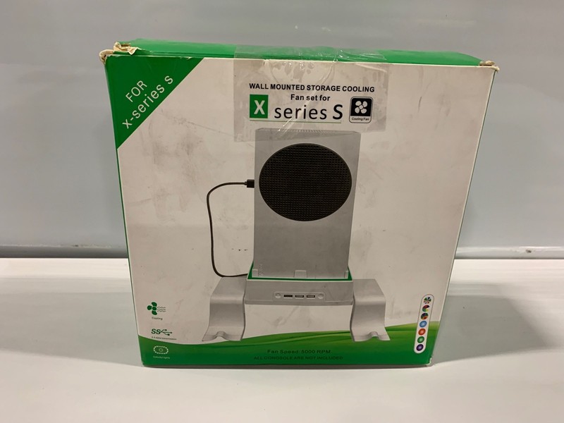 Wall Mounted Cooling Fan Stand for Xbox Series S