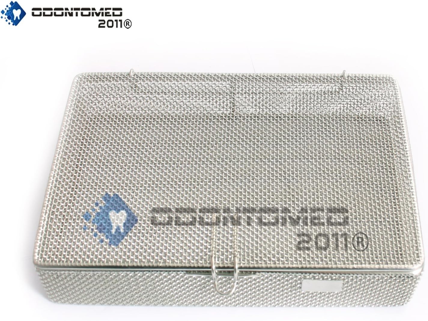 Sterilization Cassette Tray 9" x6.25" x1.5" Perforated Mesh Box,DN-313