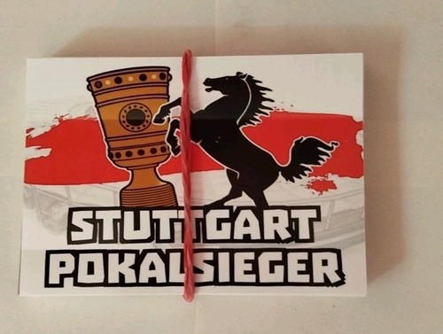 VfB Stuttgart Pokalsieger Sticker Aufkleber DFB Pokal Finale 2025 - Bild 2 von 3