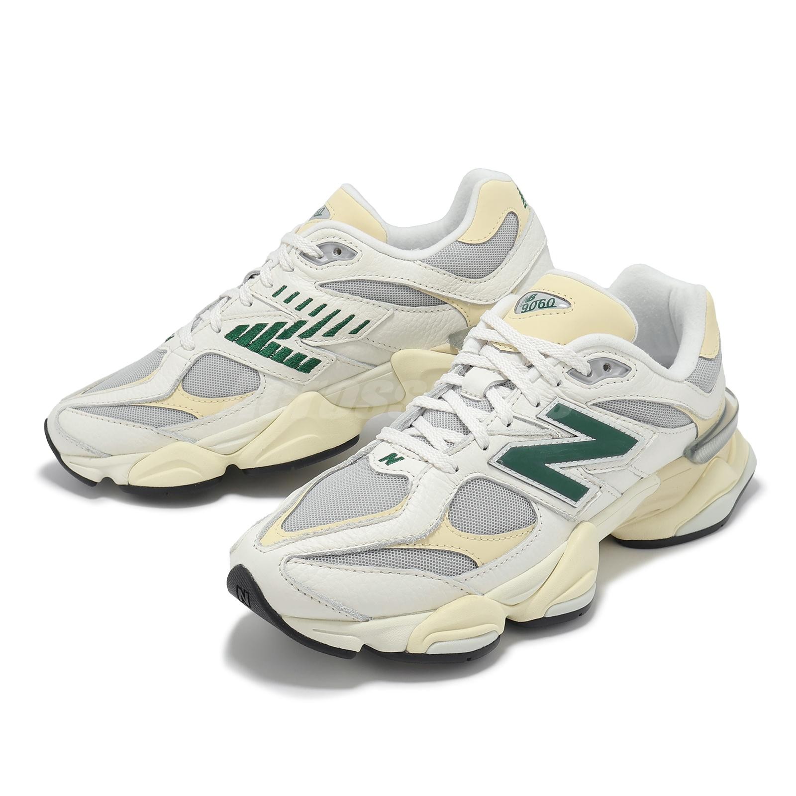 New Balance 9060 NB Sea Salt Marsh Green Men Unisex Casual Shoes U9060ESE-D image 7