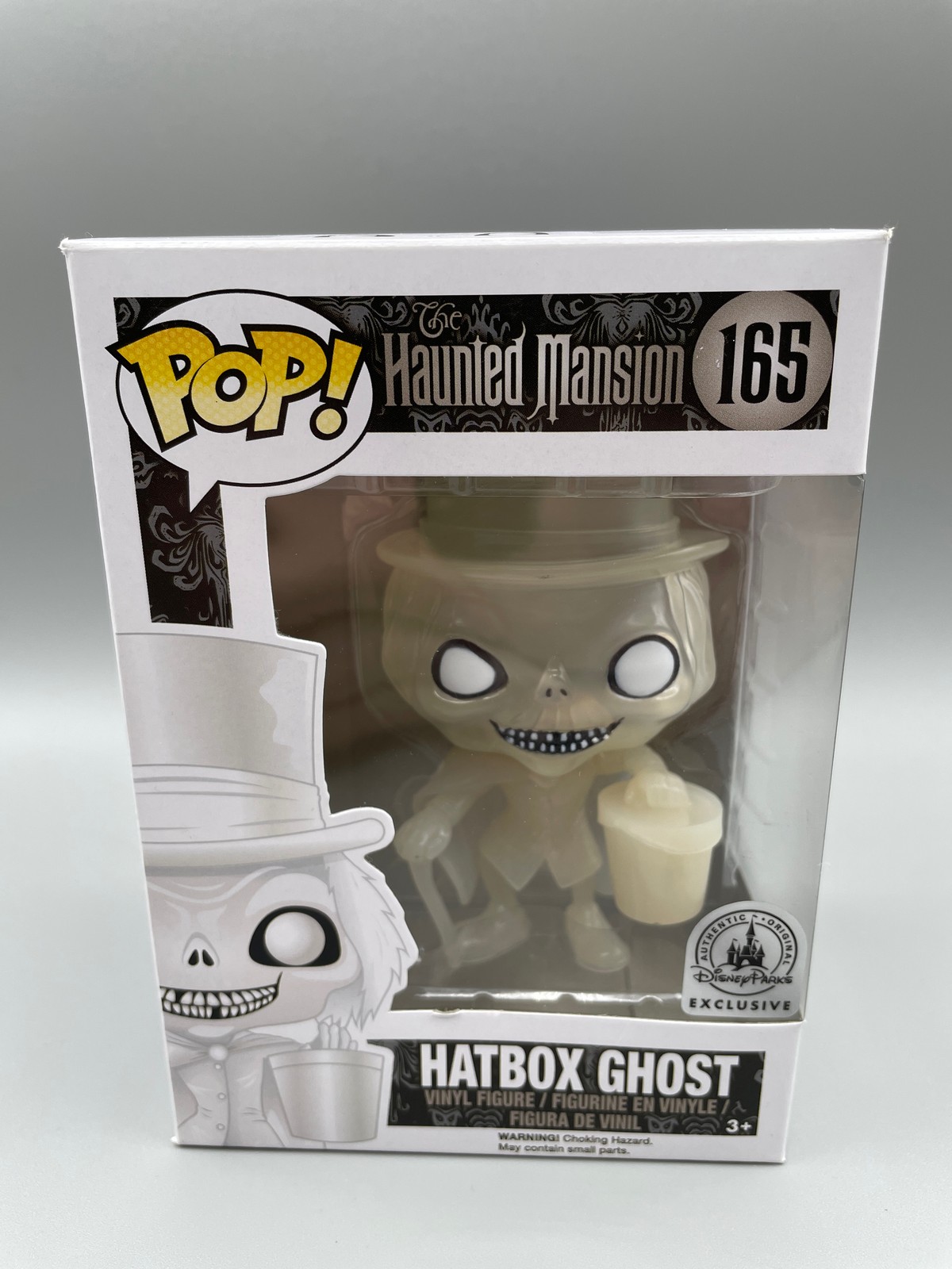 En Oferta Funko Pop! Figura De Vinilo Disney Haunted Mansion Hatbox Ghost #165 Caja Dañada