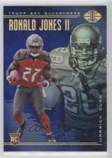 2018 Illusions Trophy Collection Blue /249 Ronald Jones II Warrick Dunn #35 1h5