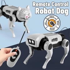 RC Robot Dog DIY Assembly Toy Remote Control STEM Mechanical Kids Gift