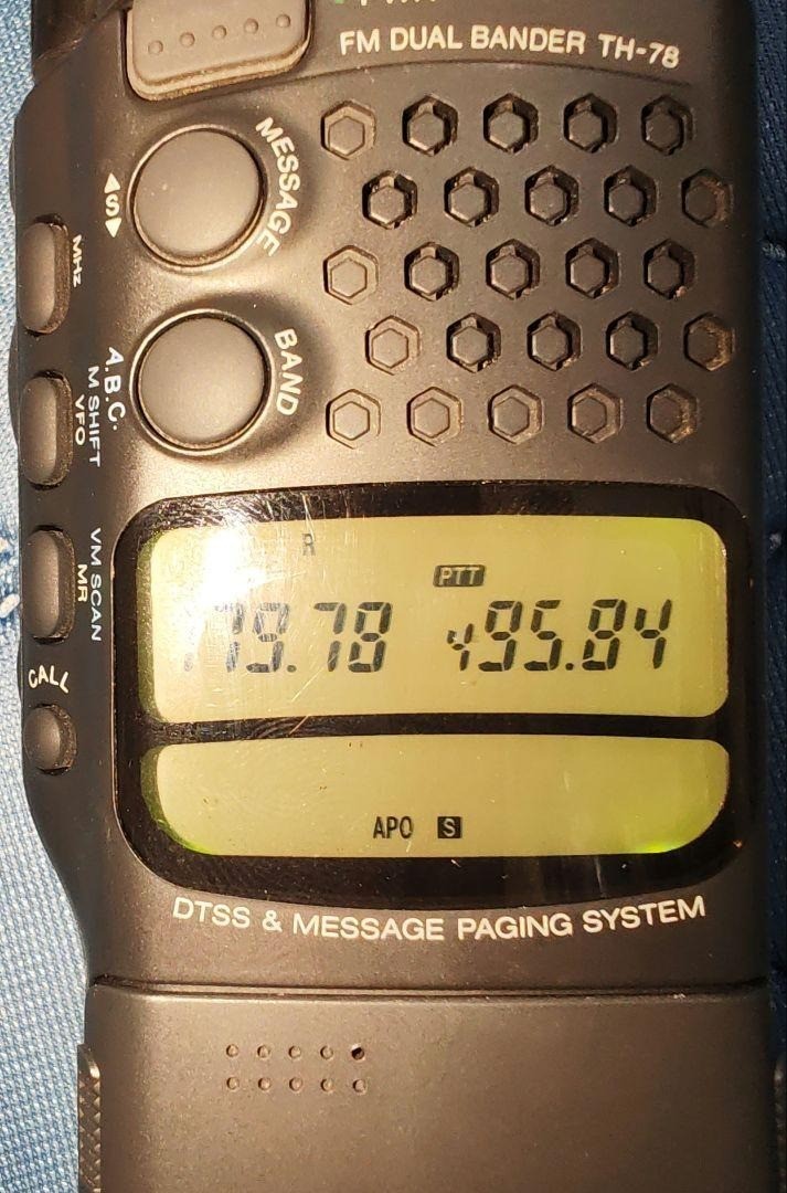 KENWOOD TH-78 144/430MHz トランシーバー Yahoo!オークション - KENWOOD TH-78 144/430MHz FM DUAL BANDER