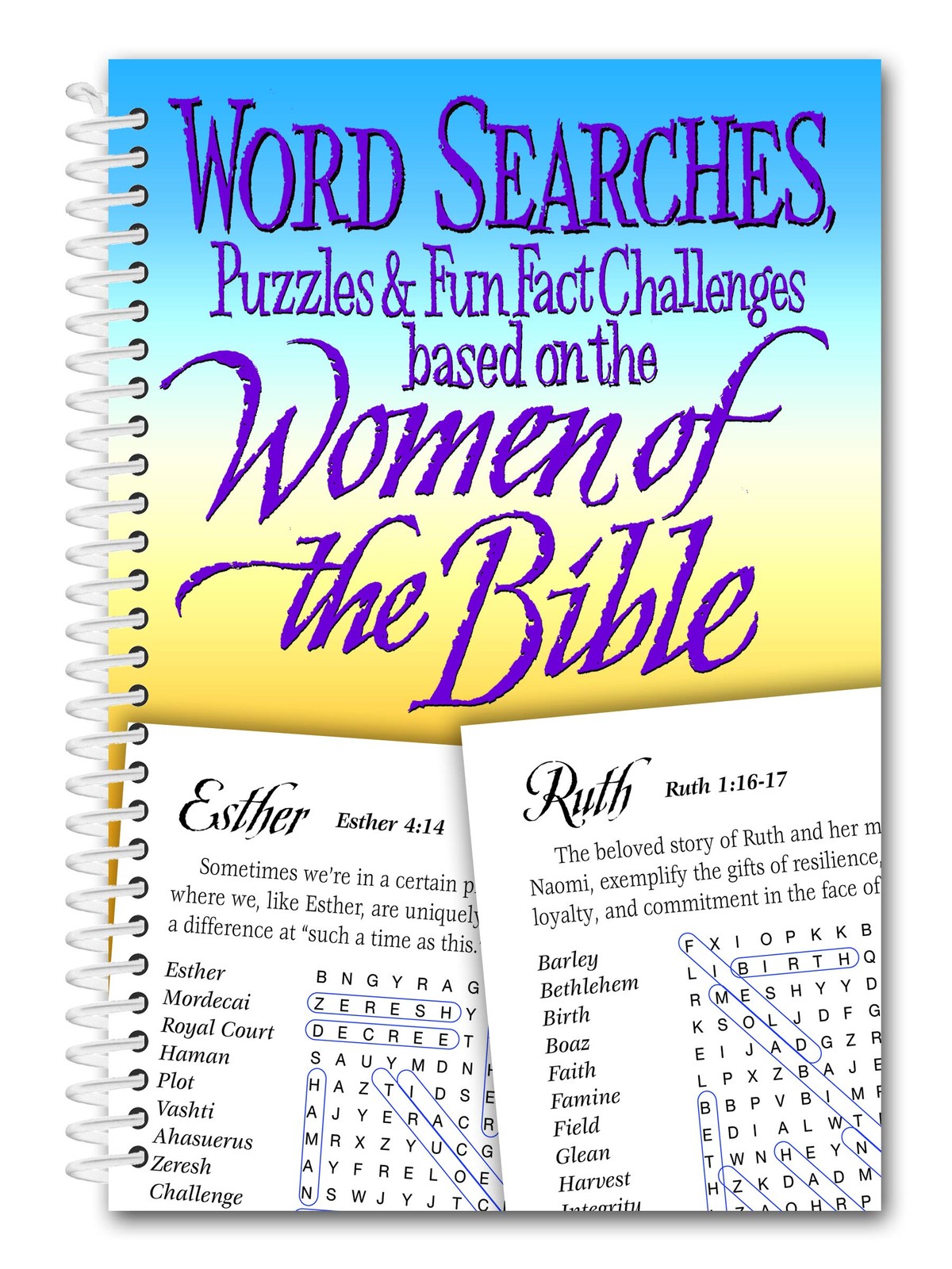 Word Search based on the Women of the Bible
