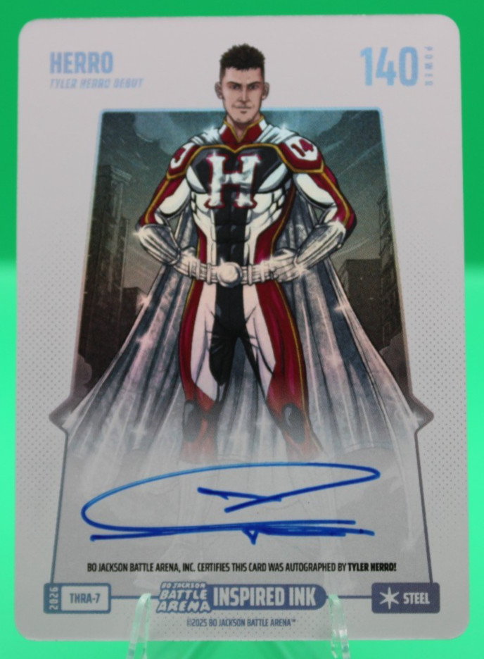 2026 Bo Jackson Battle arena Herro Tyler Herro Inspired ink Steel THRA-7 140 pow