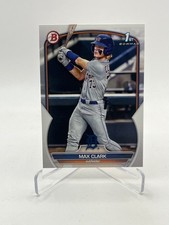 2023 BOWMAN DRAFT MAX CLARK RC #BD-76 TIGERS 1ST