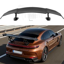 For Porsche Panamera Carbon Fiber 55 Rear Trunk Spoiler Gt Style Racing Wing
