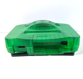Nintendo 64 JUNGLE GREEN Console + Controllers + Cords Bundle | FUNTASTIC Green