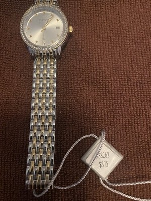 New Old Stock AUGUST STEINER Unisex Diamond Dial