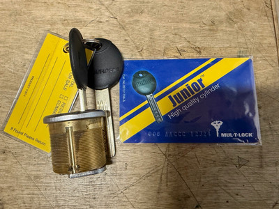 Mul-T-Lock Junior Mortise Cylinder ( Refurbished )