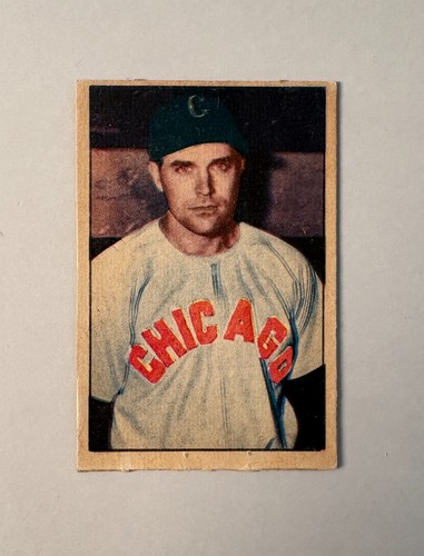 Eddie Robinson 1952 Berk Ross card