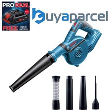 Bosch GBL 18V-120 18v Professional Cordless Blower + 4 Nozzles 06019F5100 GBL18V