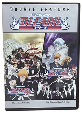 Bleach Double Feature DVD 2 Disc Set Memories of Nobody & Diamond Dust Rebellion