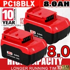 2PACK 18V Lithium Ion Battery FOR Porter Cable 18 Volt PC18B PC18BL PC18BLX Tool