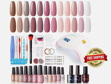 Kit De Lampara Luz LED UV 72W Secador U as Gel Para Mesa Completo Profesional US