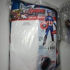 Captain America Avengers Age Of Ultron Child Halloween Costume L Size 12-14