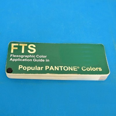 Pantone FTS Flexographic Application Guide in Popular Panton (1x) Reference Book