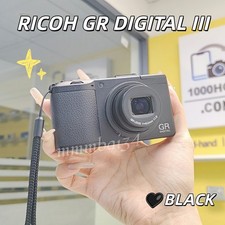 RICOH GR DIGITAL III 3 Digital Camera W/10.0 Megapixel CCD Sensor Black