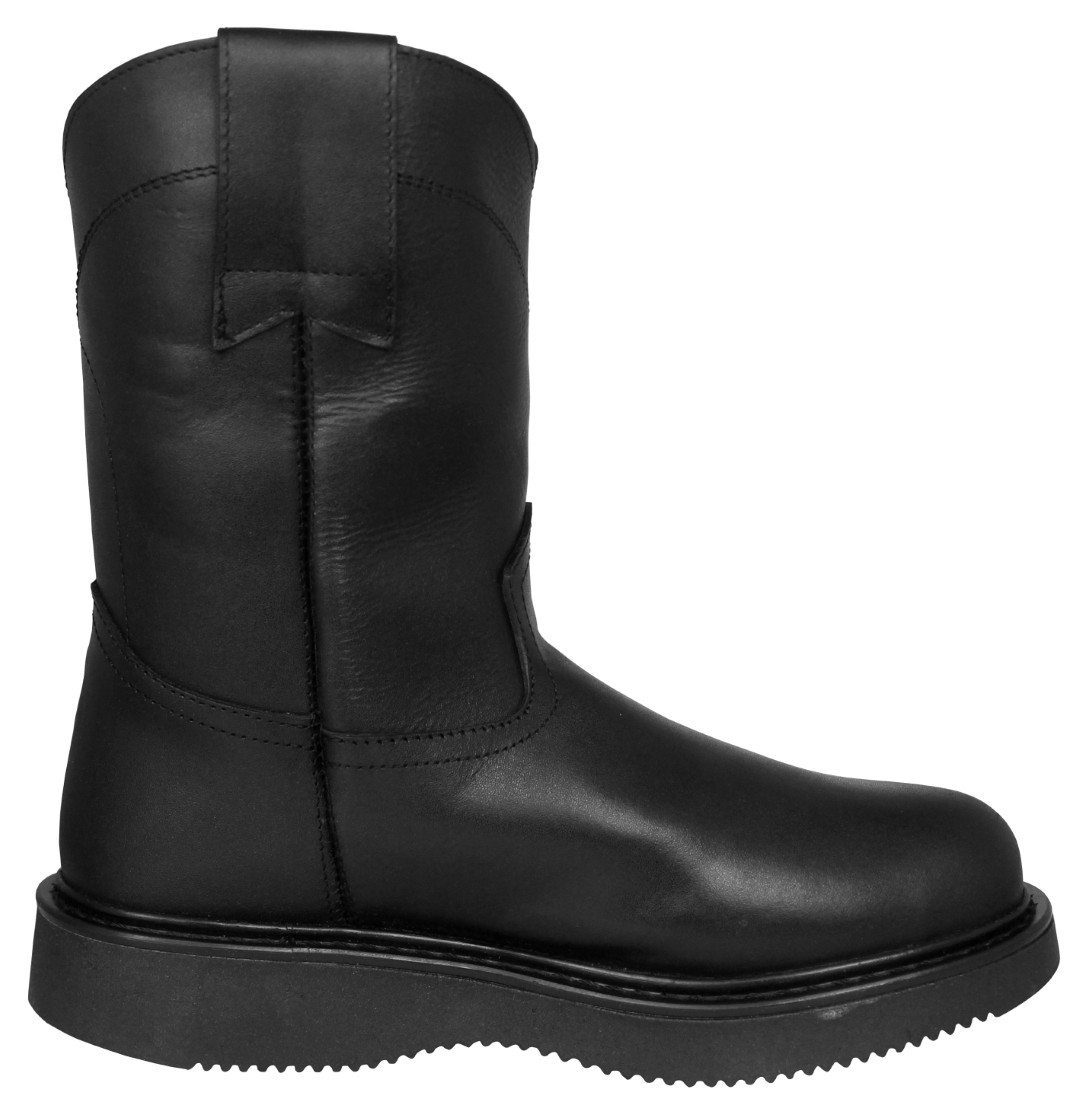 Workload Work Boots Men\'s 10 Black Leather Ankle Shoes Sip Oil Resist Workload Boots for Men on Sale up to 90% Off: Poshmark main image 3